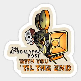 The Apoc POst Camera Operator Sticker